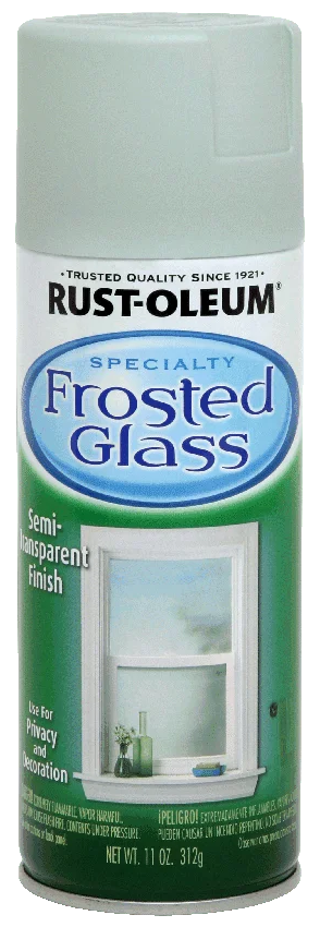 Rust-Oleum Frosted Glass packaging