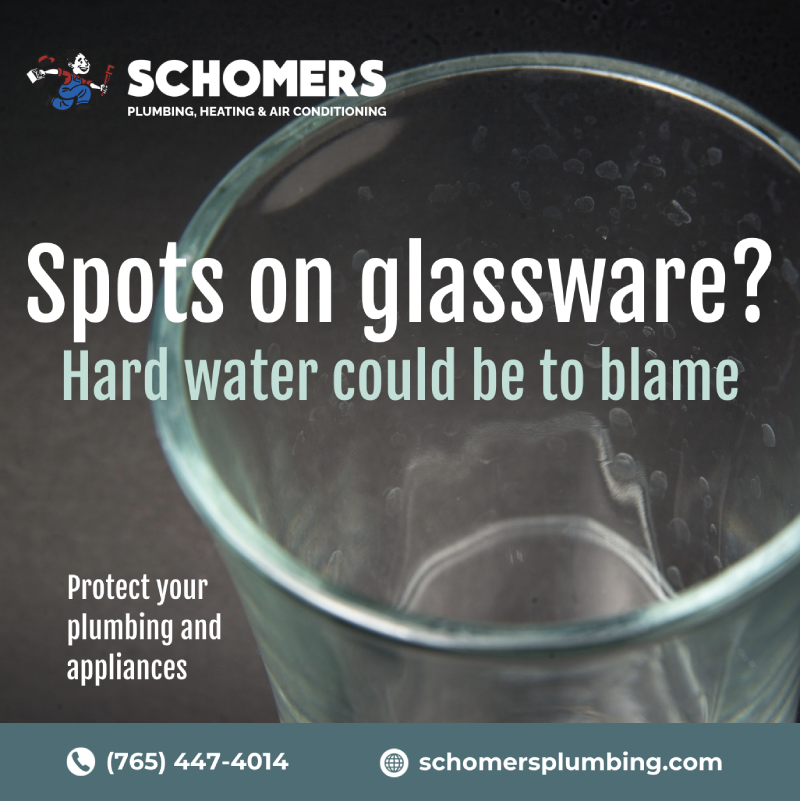 Schomer's Plumbing branded service graphic