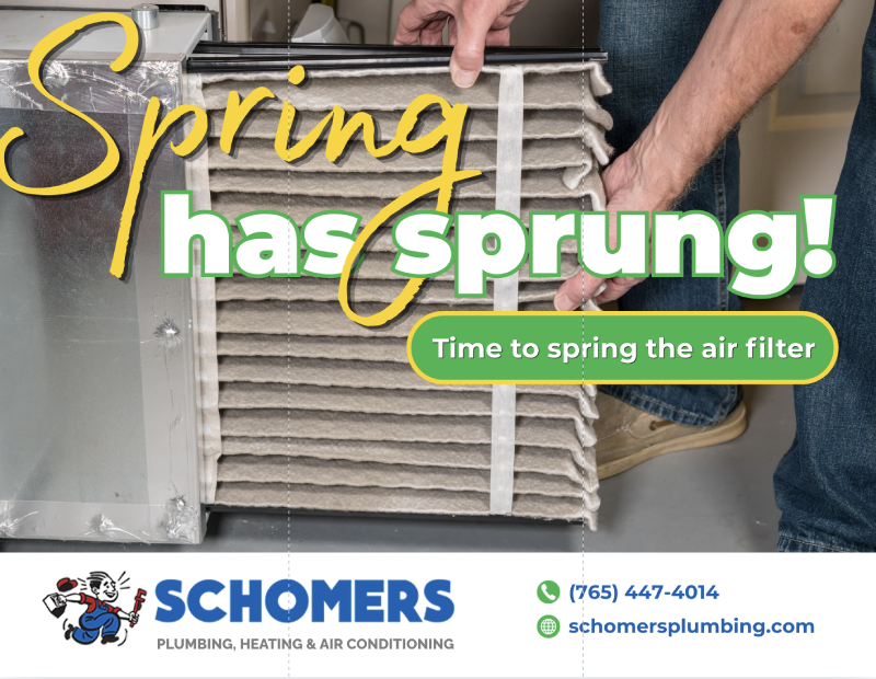 Schomer's Plumbing web banner design