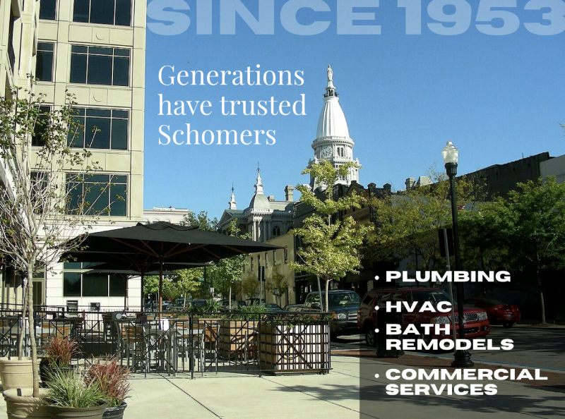 Schomer's Plumbing since 1953 web banner